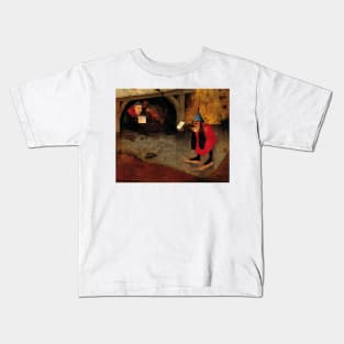 The Temptation of Saint Anthony detail - Hieronymus Bosch Kids T-Shirt